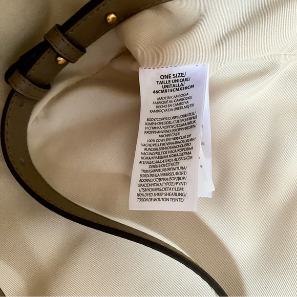 Lauren Ralph Lauren Large Leather Tyler Tote - Picture 10 of 15